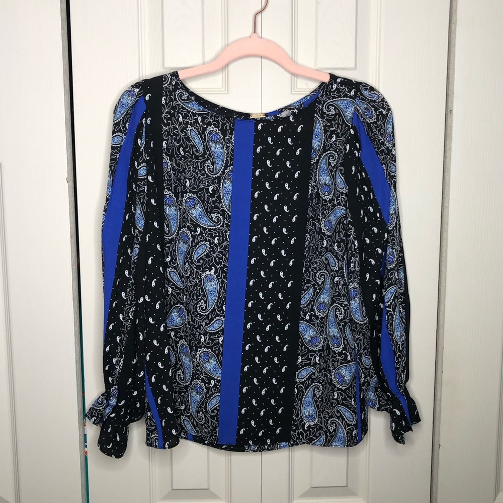 Tahari Small Paisley Top